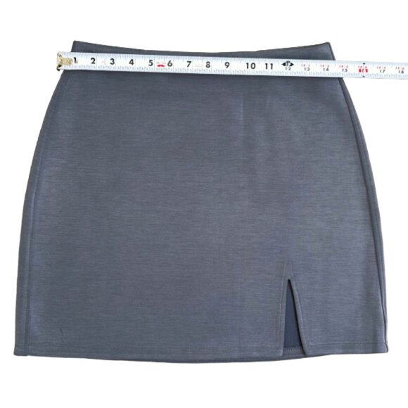 NWT Lululemon Softstreme High Rise Mini Skirt Gray Blue Tennis Athleisure Size S - Picture 8 of 8